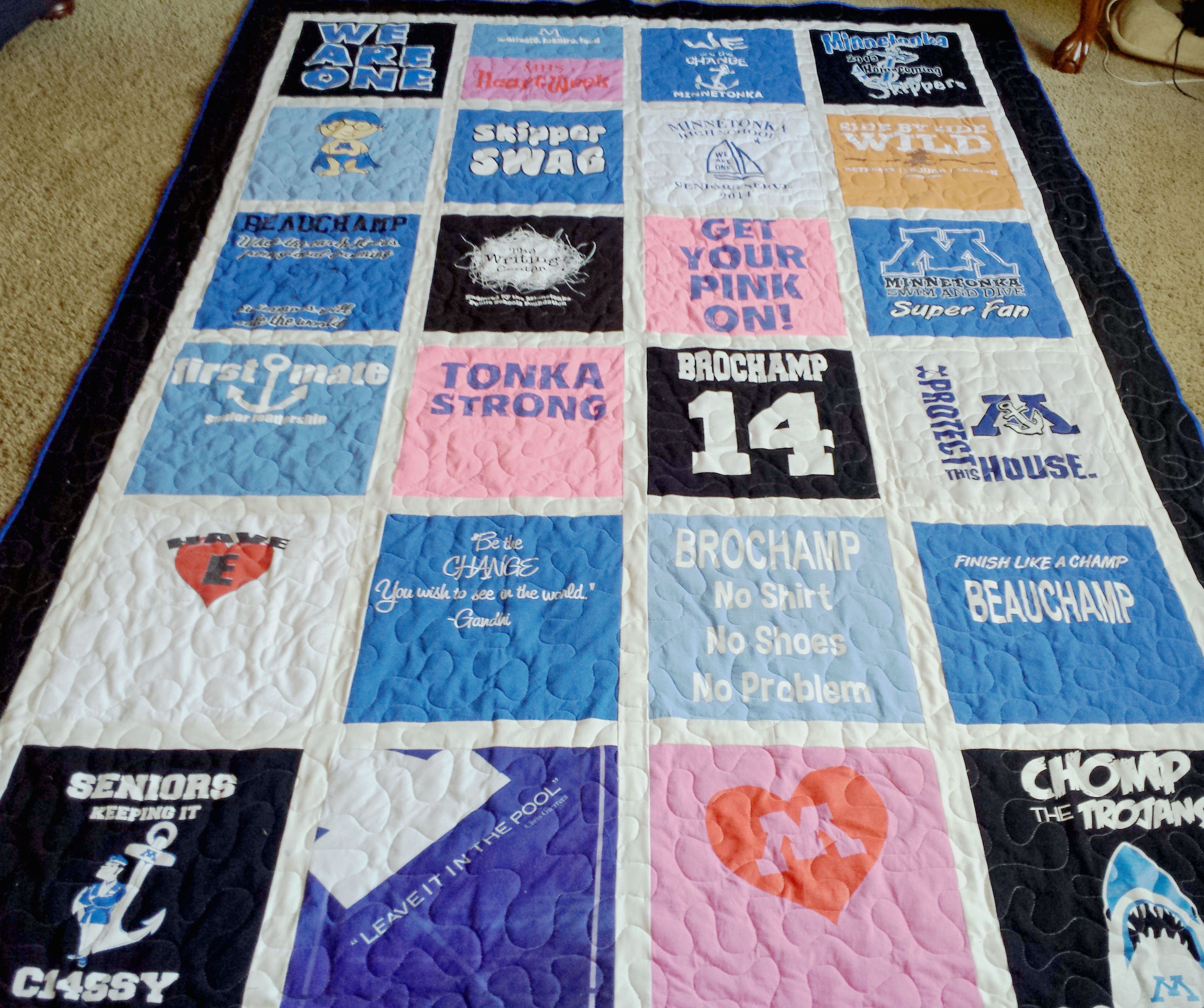 T-Shirt & Memory Quilt Gallery | cutSewQUILT